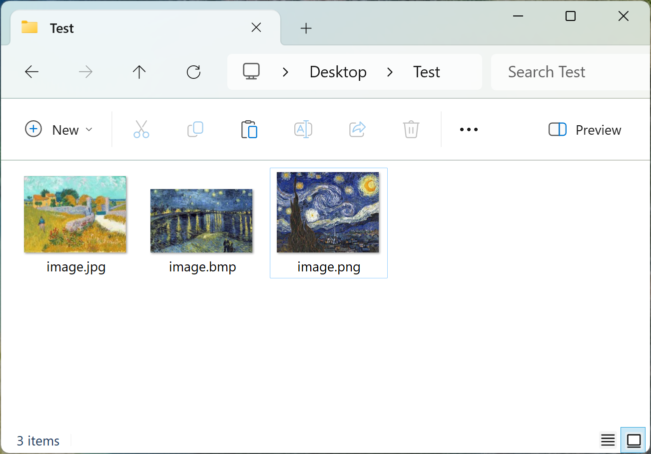 Select Image Files